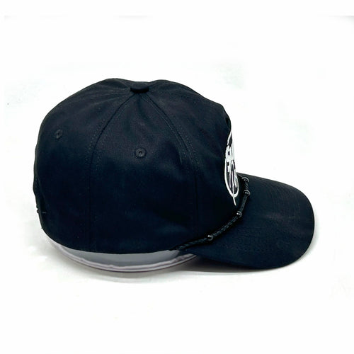 SuperPowers Rope Snapback — Black Out