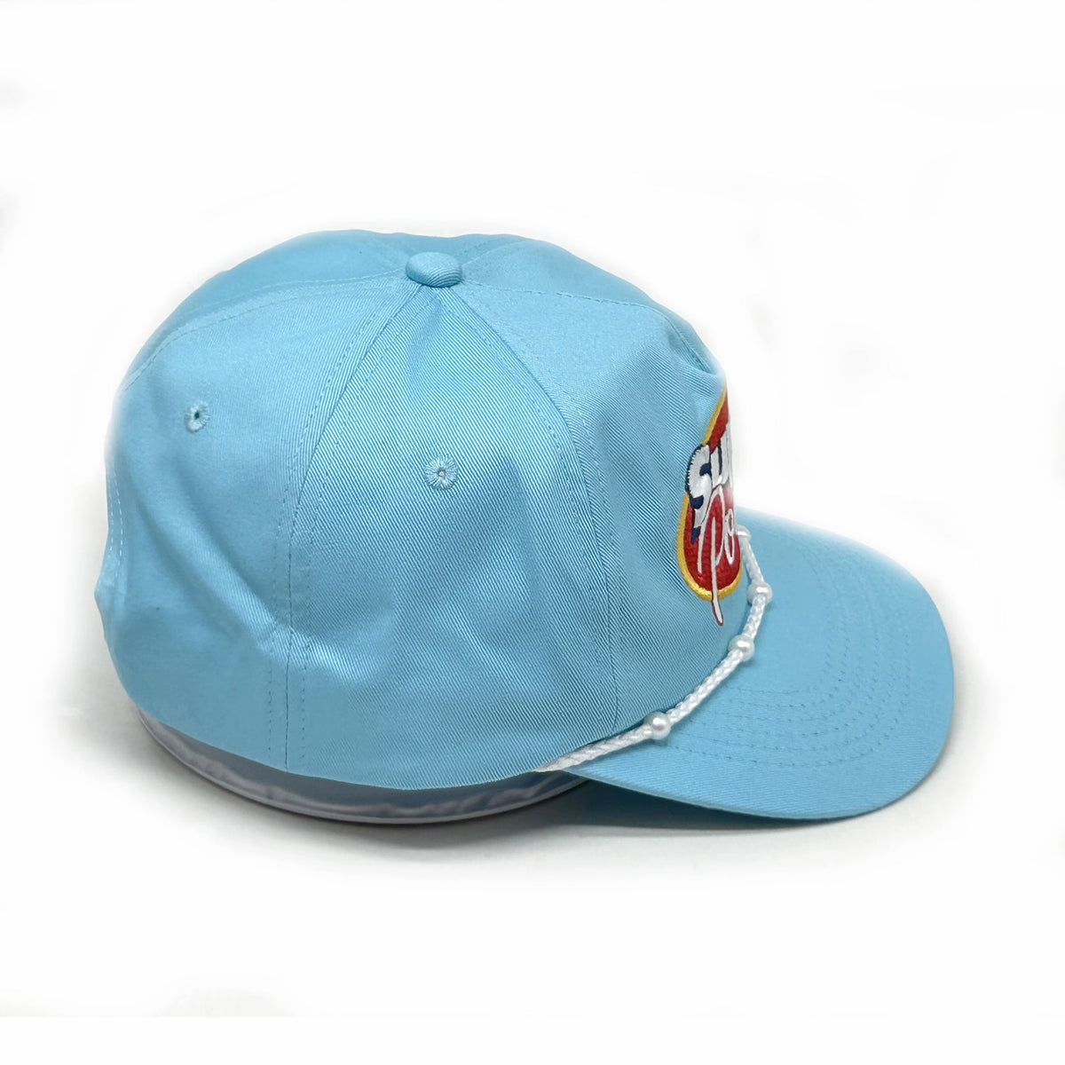 SuperPowers Rope Snapback — Sky Blue