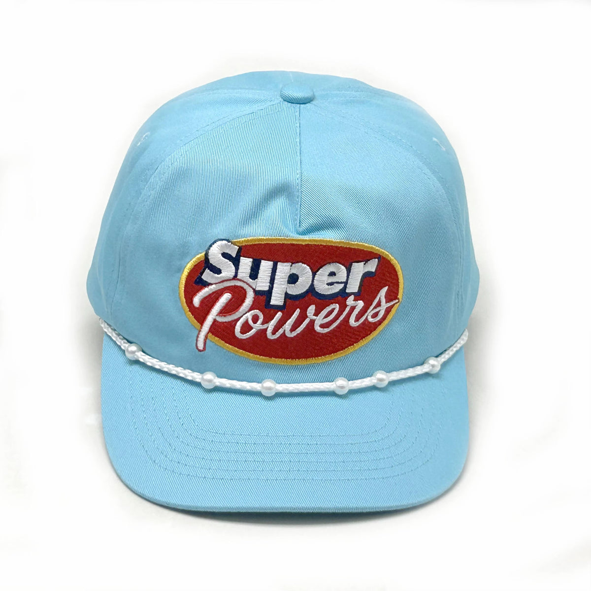 SuperPowers Rope Snapback — Sky Blue